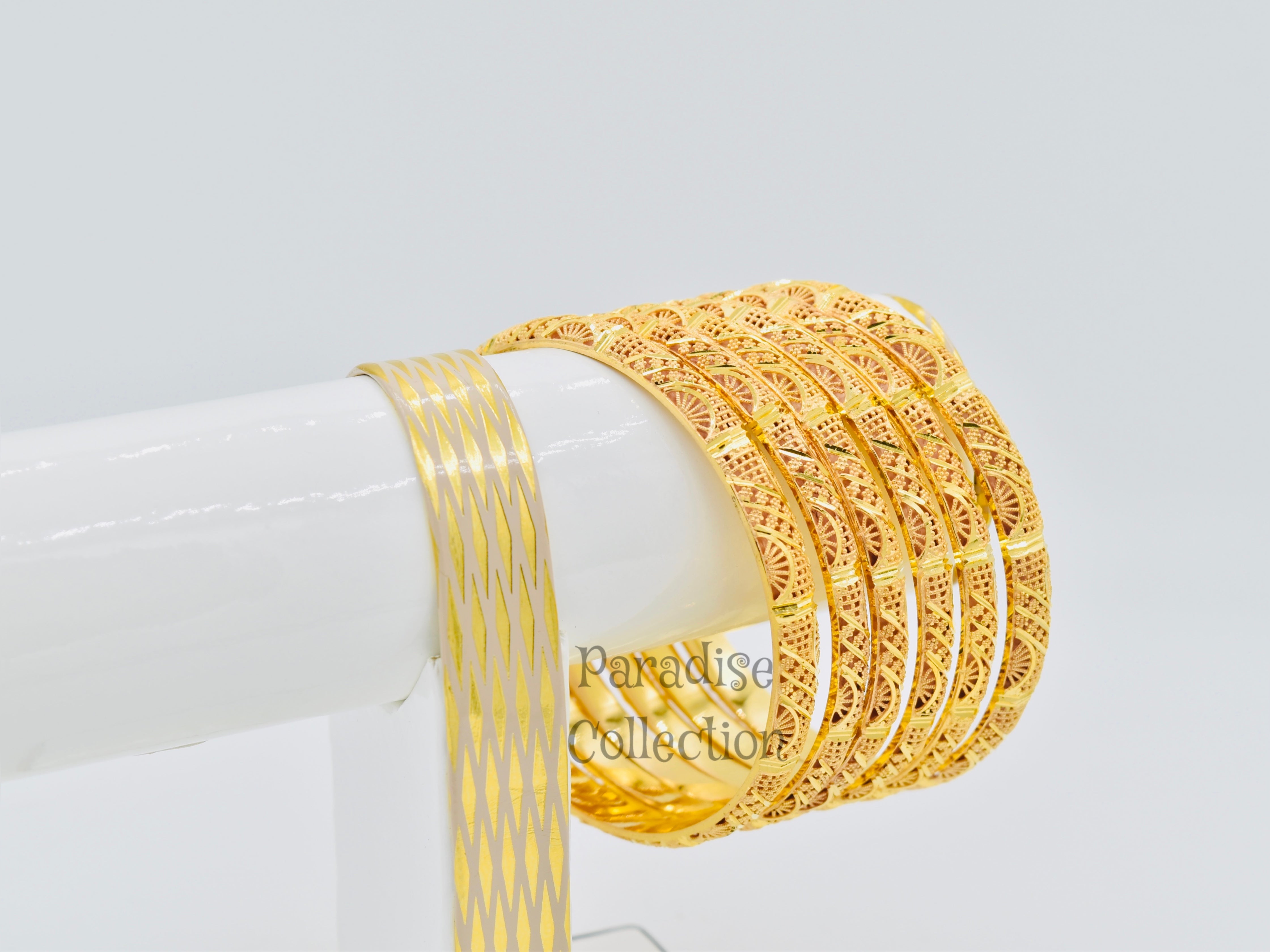 Luxurious Sona Finish Bangles With Complimentary Gift Box