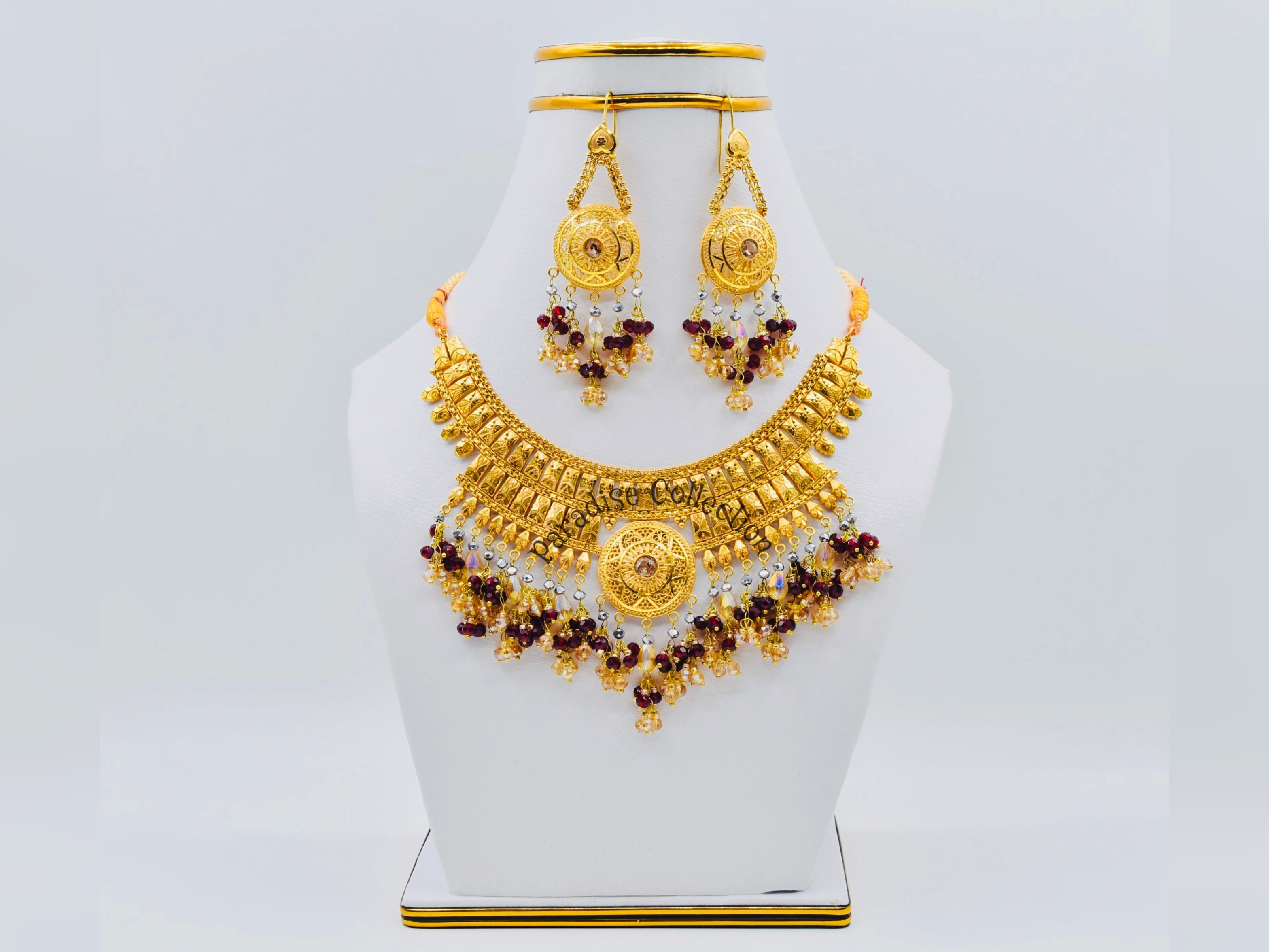 Premium Bridal Classic Necklace Set – Free Jewellery Gift Box