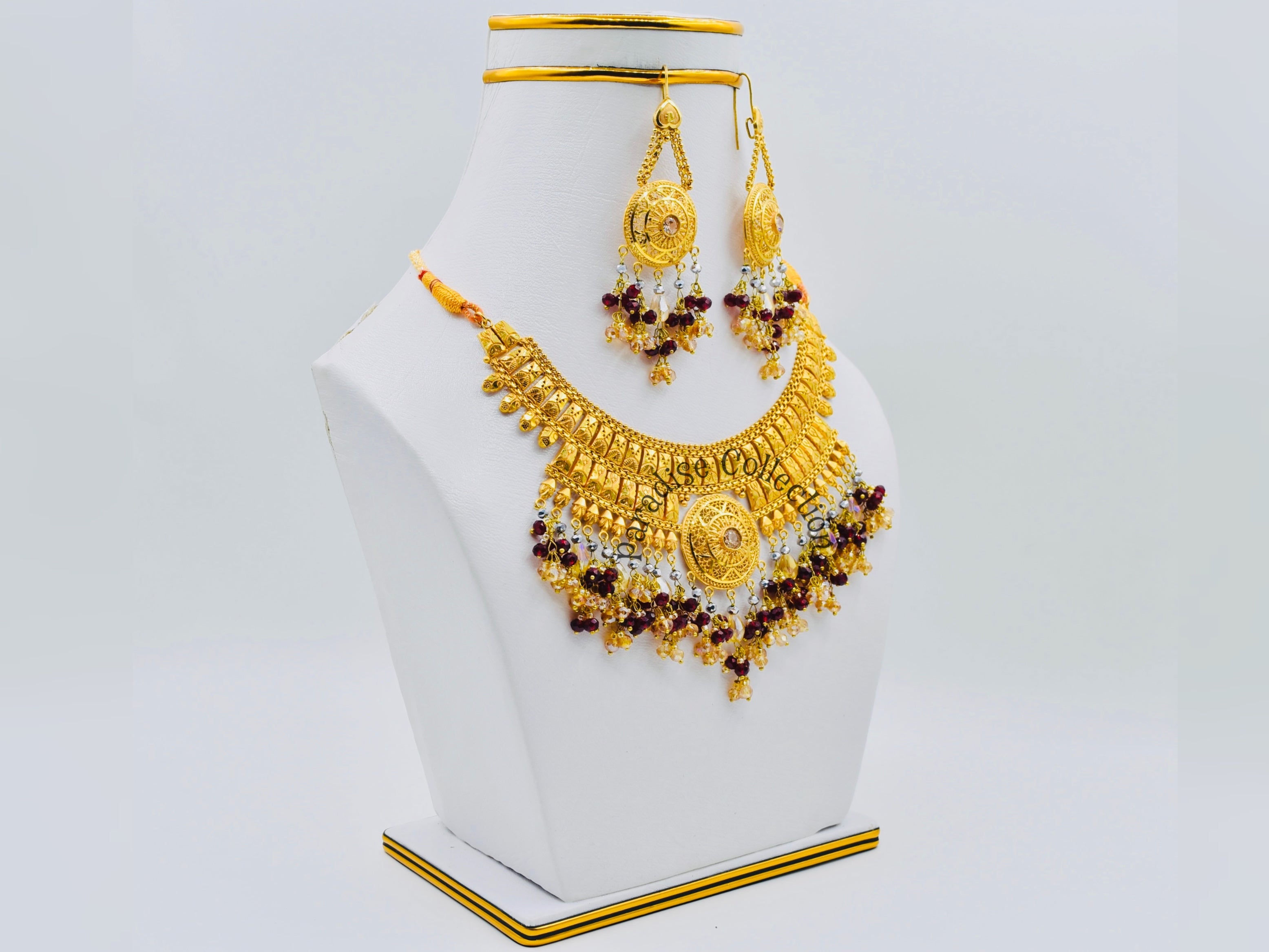 Premium Bridal Classic Necklace Set – Free Jewellery Gift Box