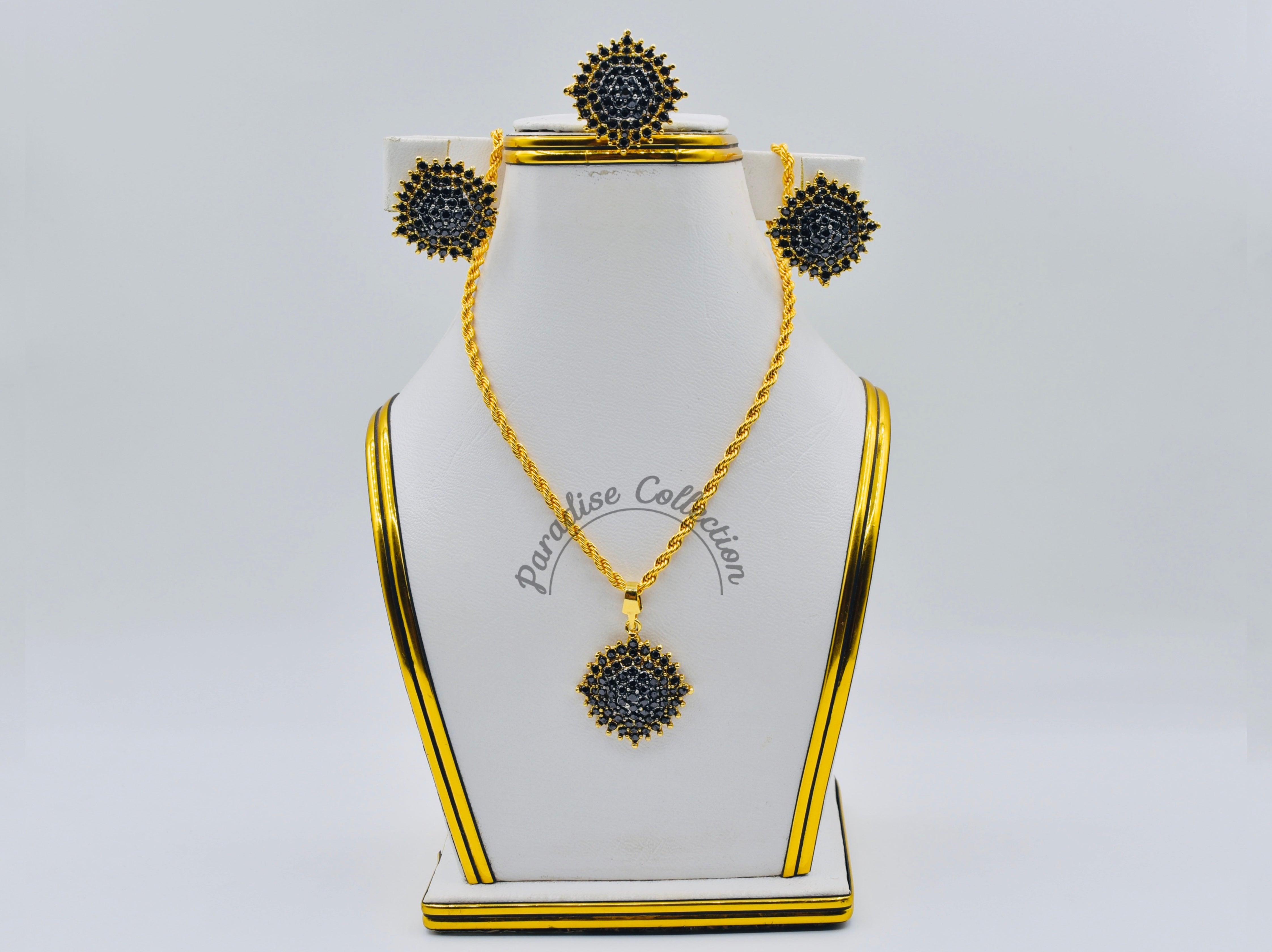Pendant & Earrings Combo With Free Chain
