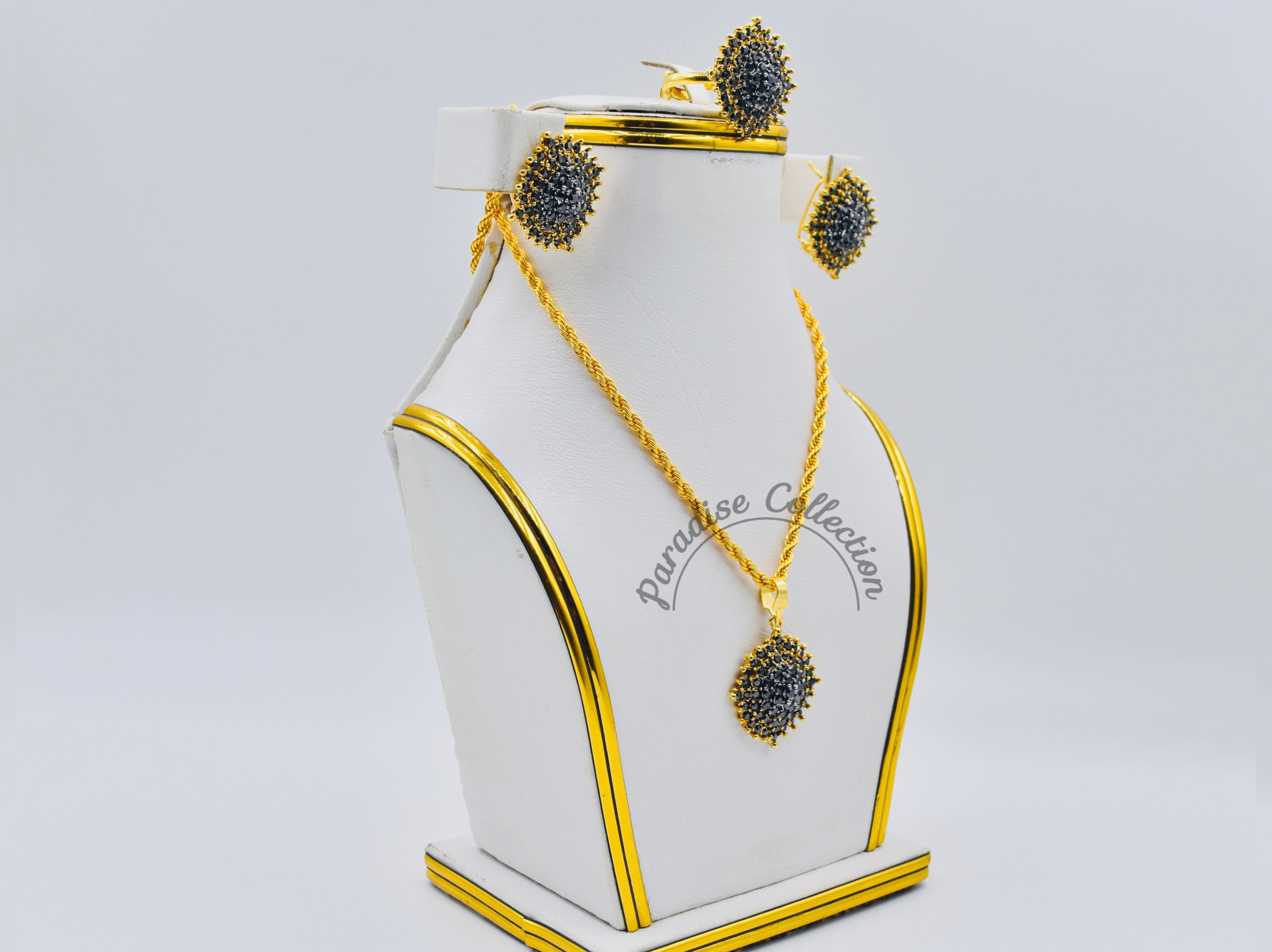 Pendant & Earrings Combo With Free Chain