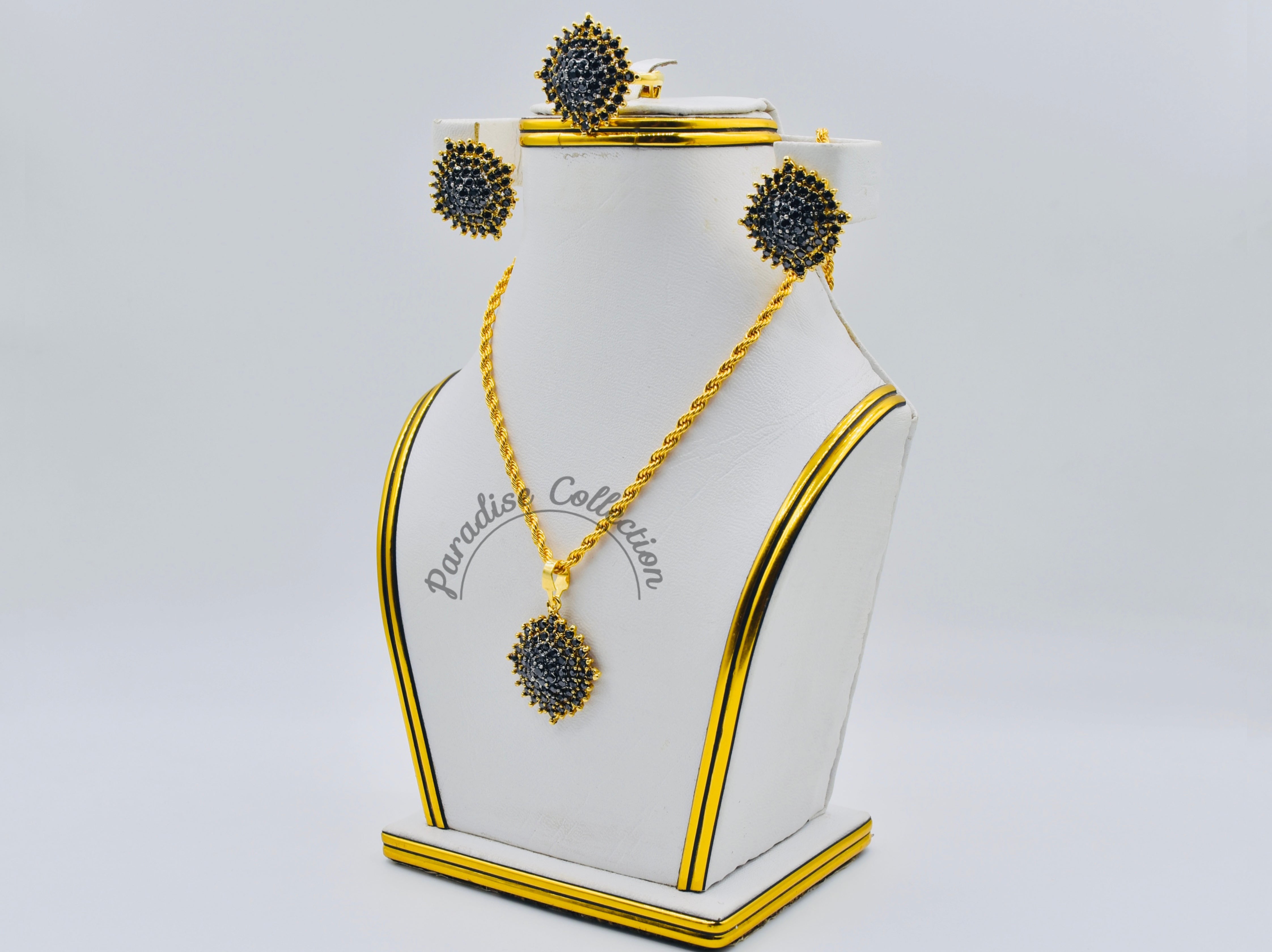 Pendant & Earrings Combo With Free Chain