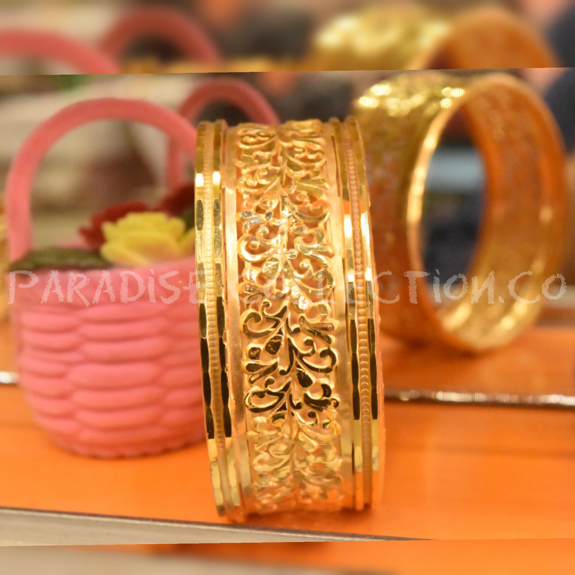 Brand New Gold Plated Bridal Bangles For Girls ⭐ With Fancy Jewellry Box Free-Beautiful Gift Pack