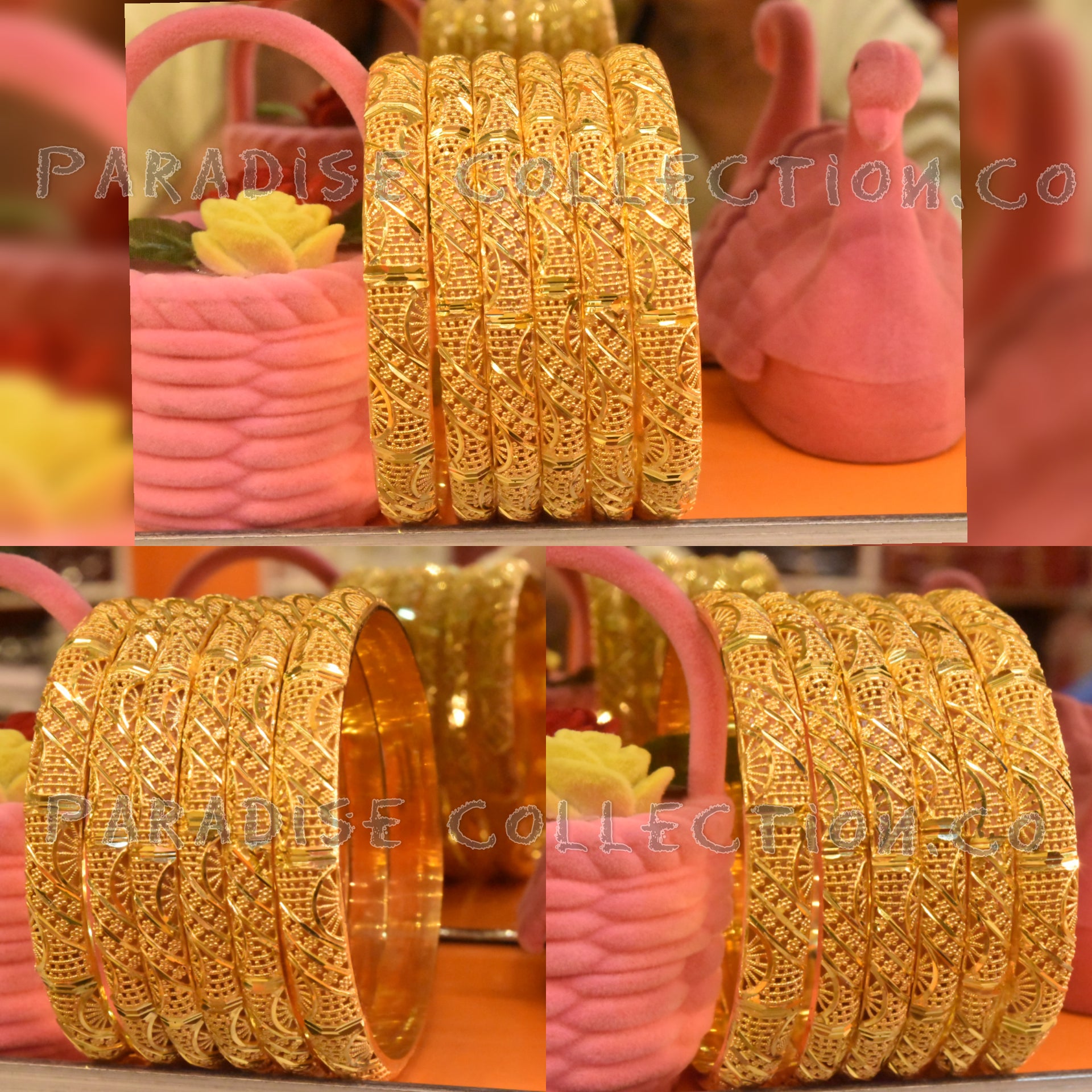 Fashion hot sale gold bangles