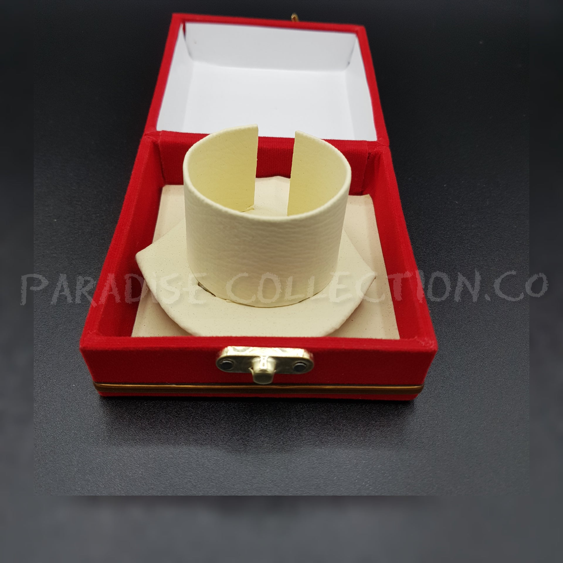 Square Red Velvet Box Watch Bangle Jewelry Gift Box