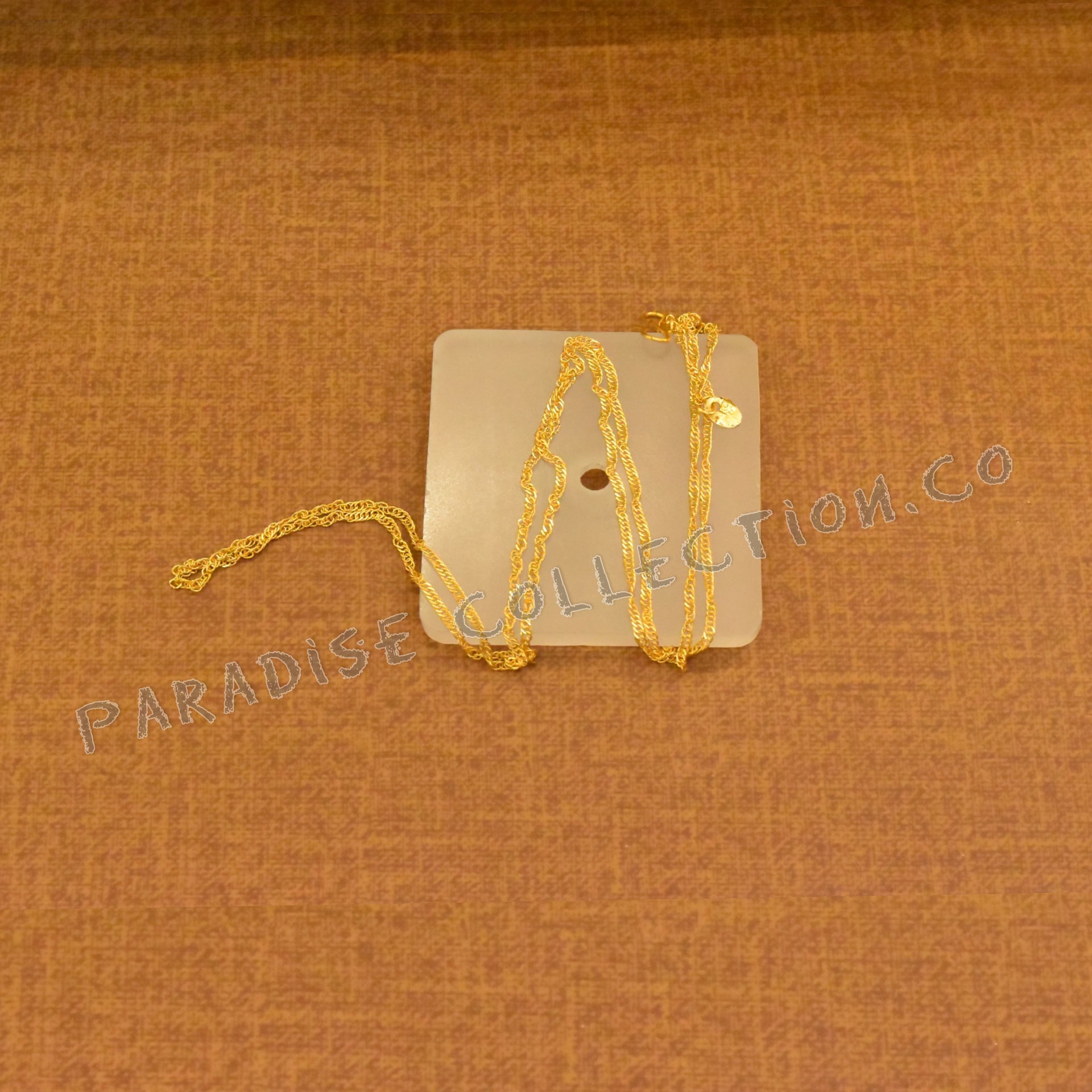 American Style Gold Plated New Design Neck Chain With Fancy Jewelry Box Free