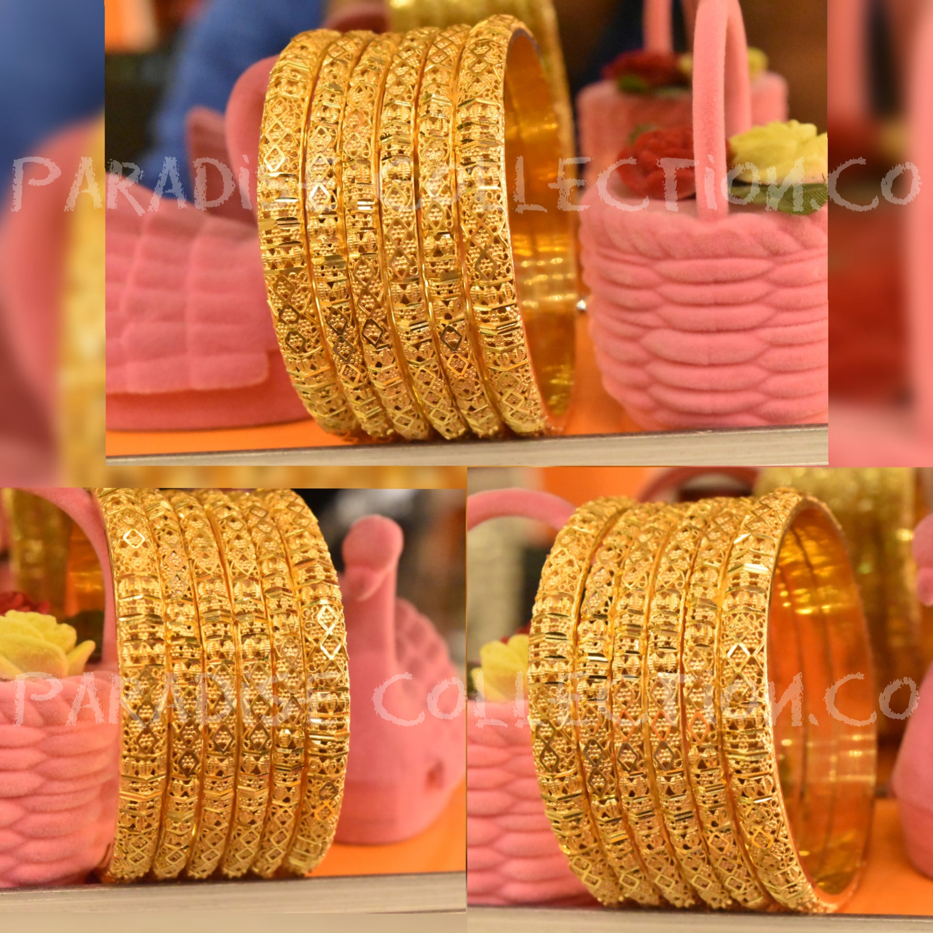 Budget To Gift - Bangles For Girls - Paradise Studio With Fancy Jewelry Box Free