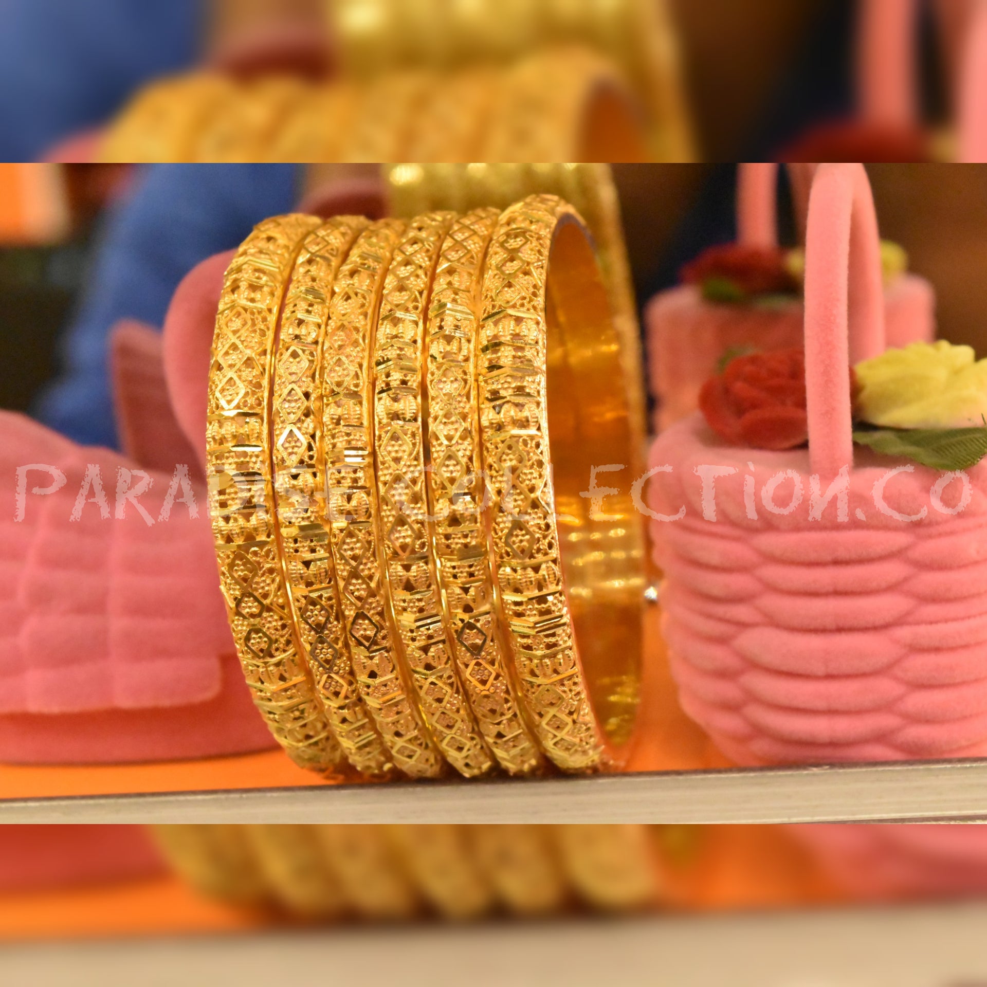 Budget To Gift - Bangles For Girls - Paradise Studio With Fancy Jewelry Box Free