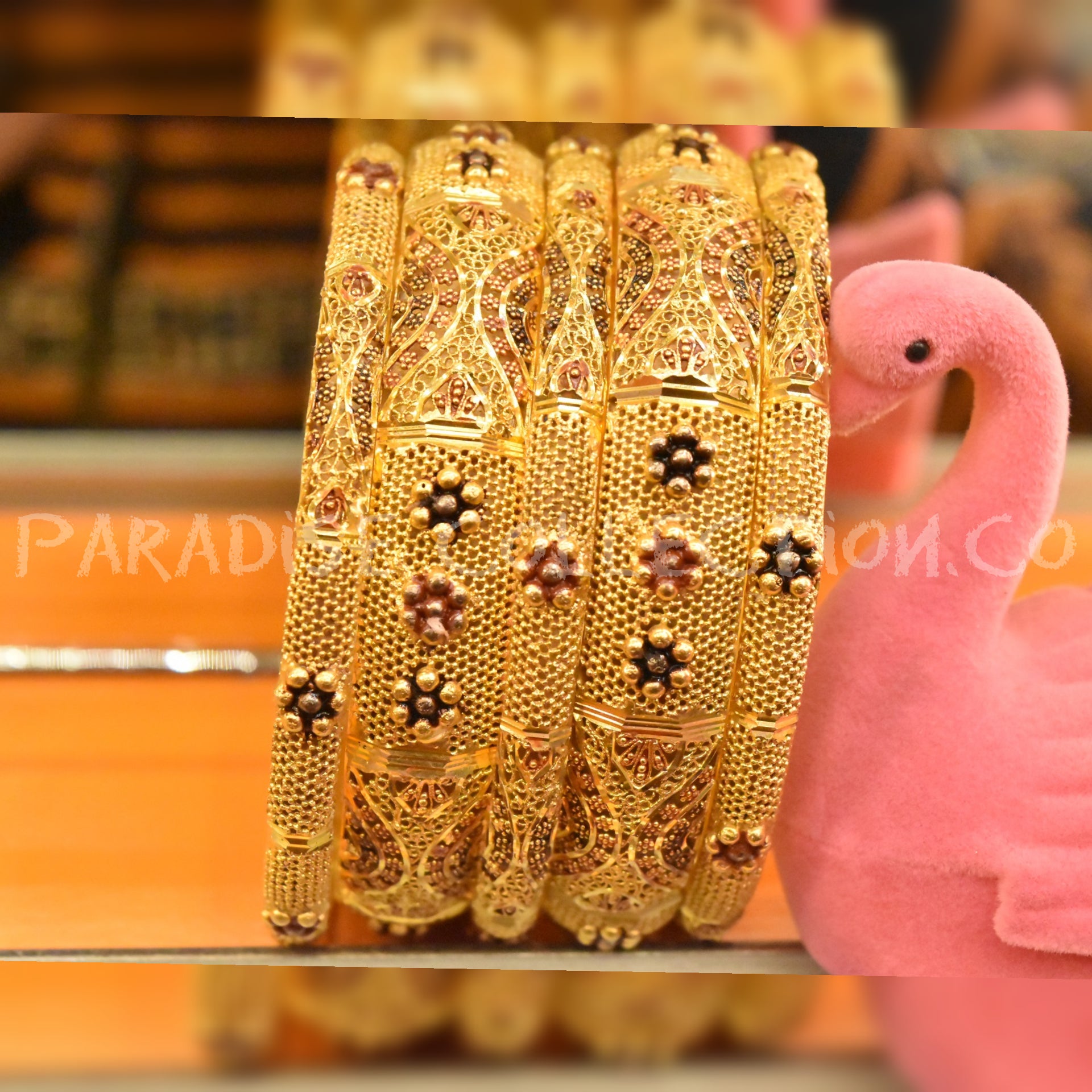 Beautiful Bangles With Long Lasting Polish Very Stylish With Fancy Jewelry Box Free