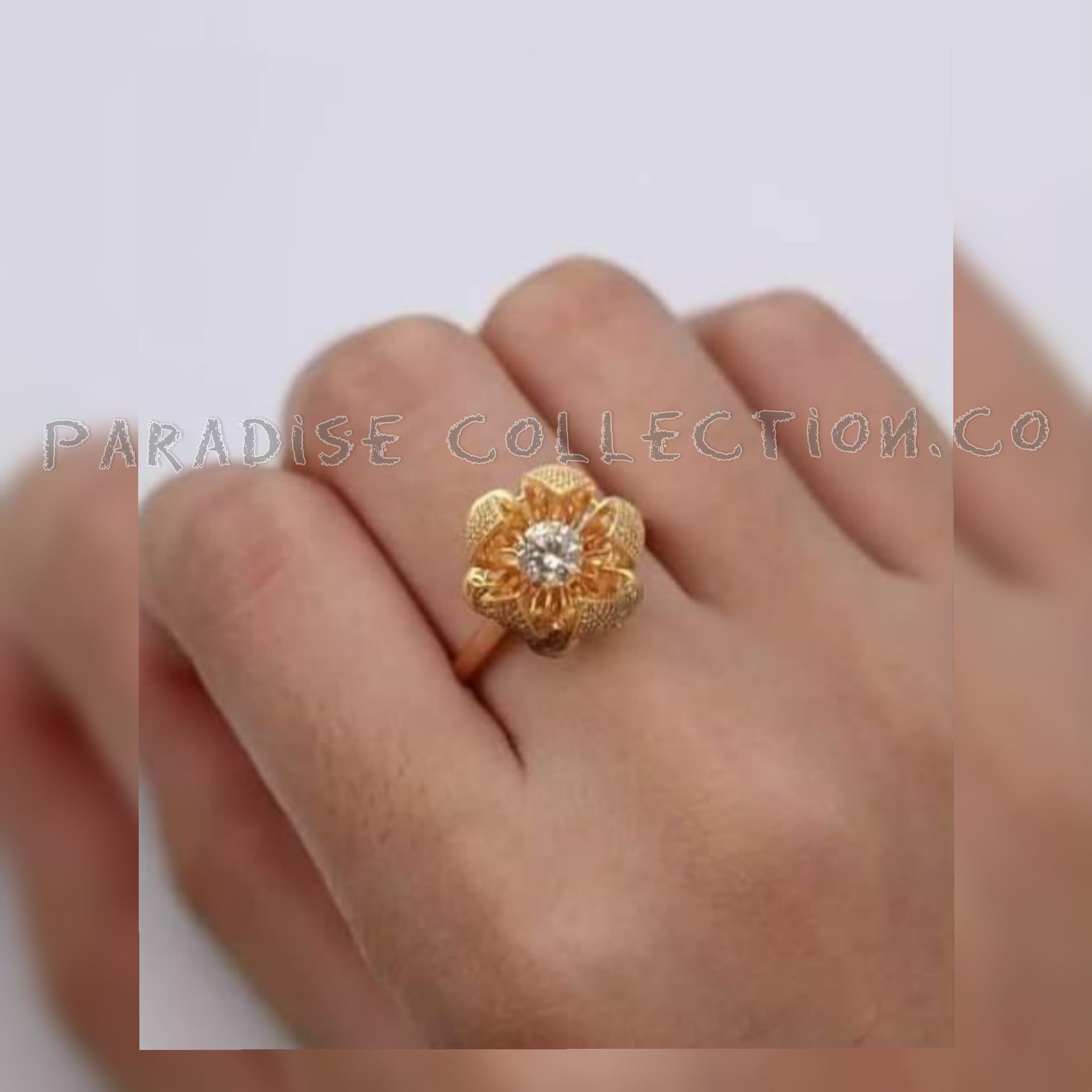 Premium Quality Flower Bloom Ring for Girls With Free Gift & Free Packing Box