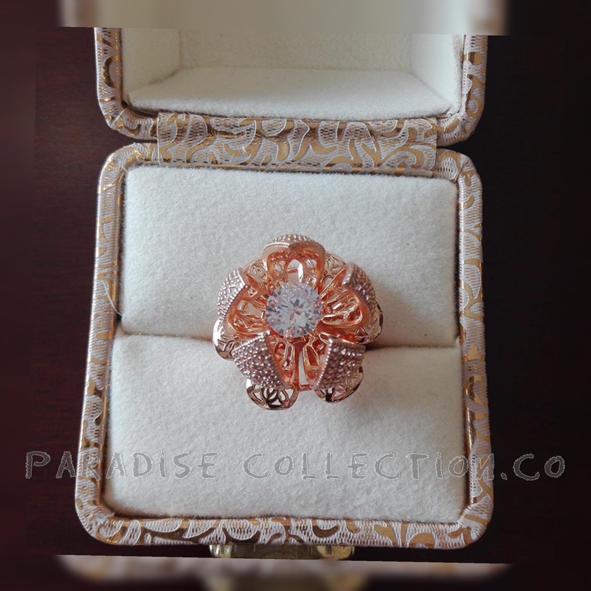 Premium Quality Flower Bloom Ring for Girls With Free Gift & Free Packing Box