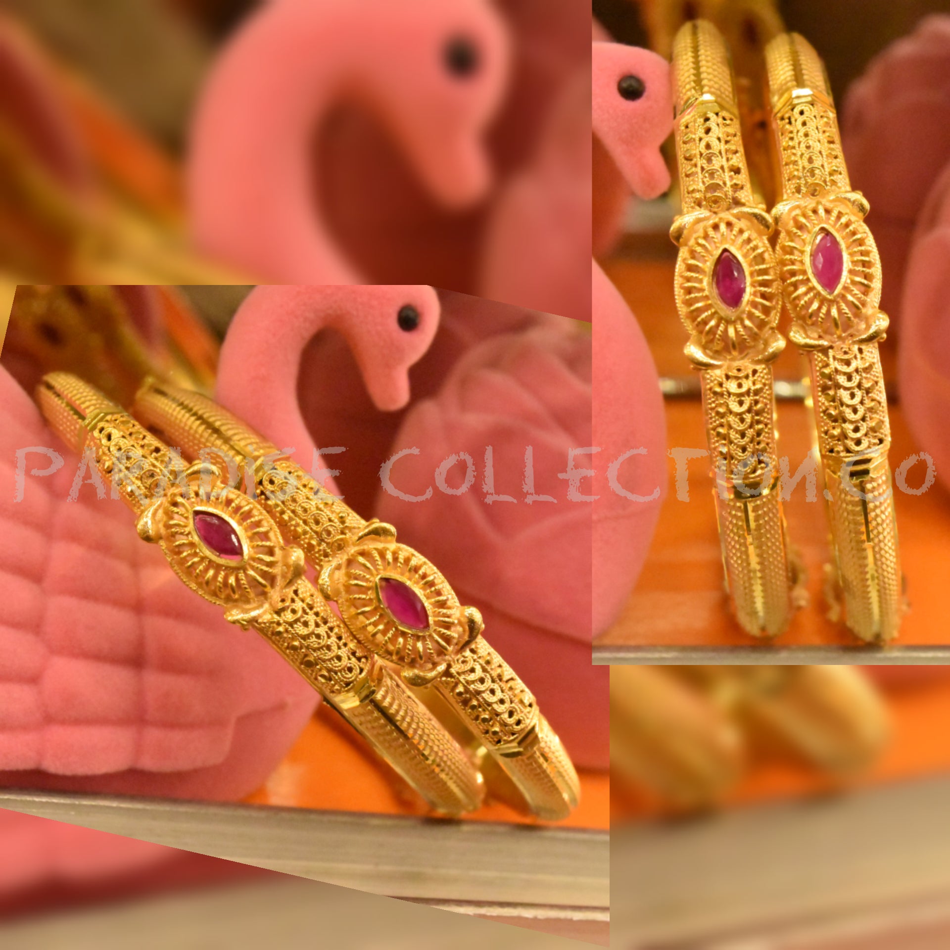 Latest Design Stylish Gold Plated Bangles For Women