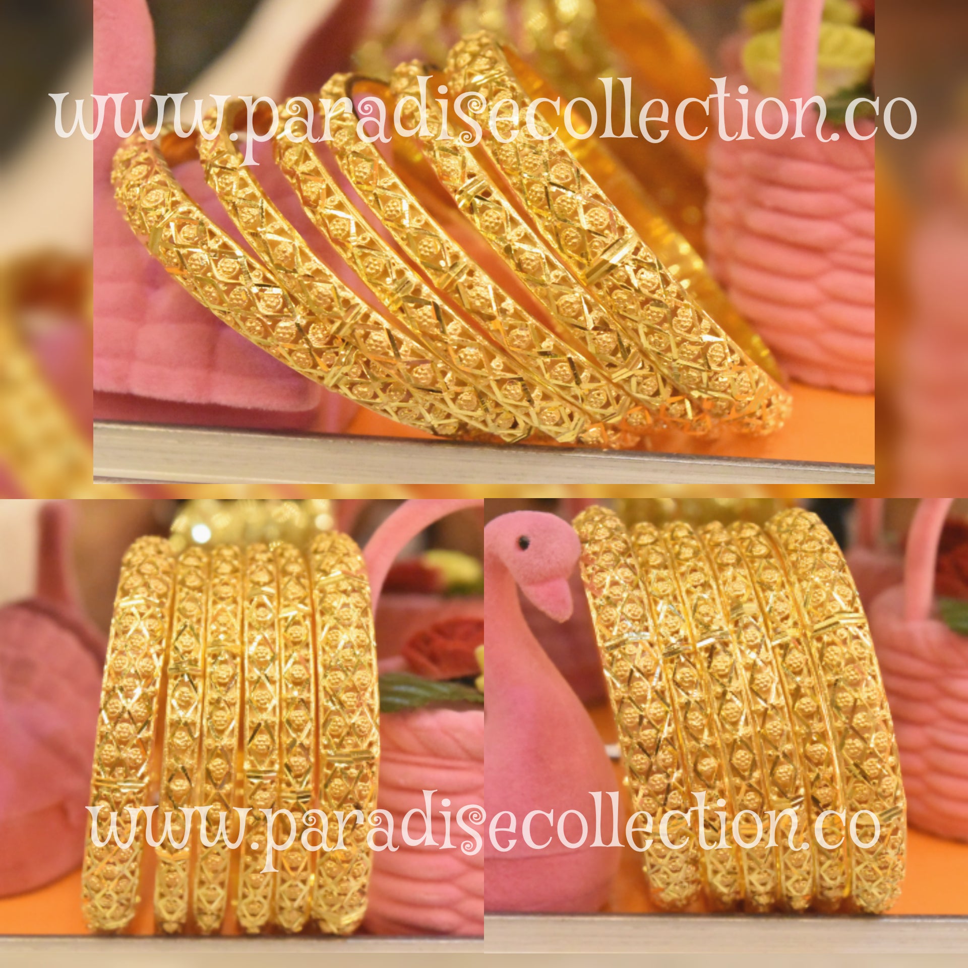 Special Offer Beautiful Bangles Pack Of 6 With Fancy Jewelry Box Free